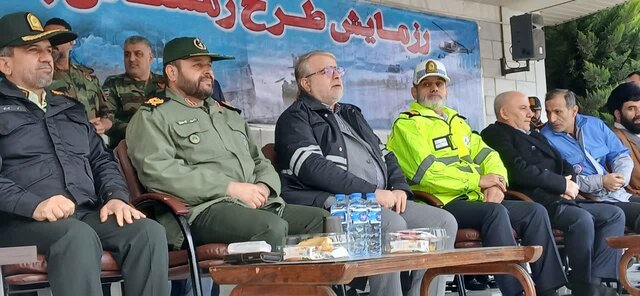 آغاز رزمایش زمستانی پلیس راه مازندران با حضور گسترده دستگاه‌های امدادی