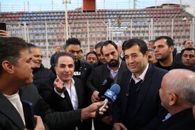 کمک مالی وزارت ورزش برای ایمن‌سازی سکوهای ورزشگاه شهید وطنی