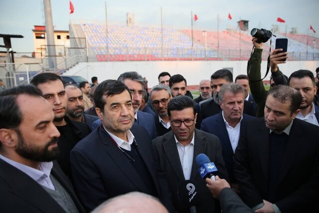 کمک مالی وزارت ورزش و جوانان برای ایمن سازی سکوهای ورزشگاه شهید وطنی