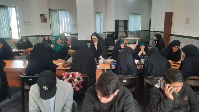 رقابت فعالان مجازی در هفتمین رویداد تولید محتوای دیجیتال بسیج در آمل