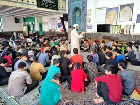 تدارک برنامه‌های فرهنگی برای معتکفین نوجوان در مساجد ساری