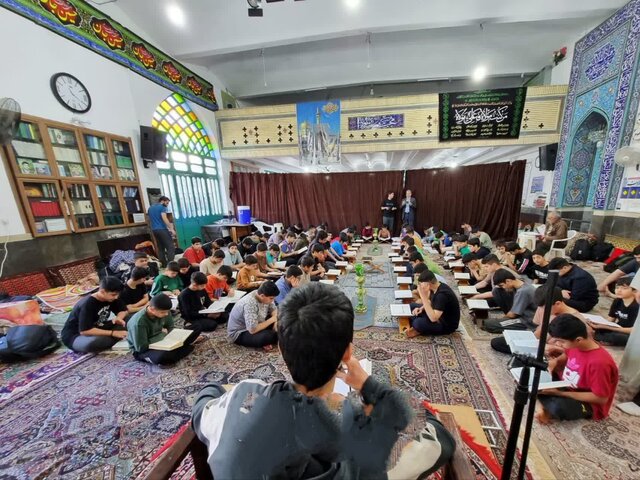 تدارک برنامه‌های فرهنگی برای معتکفین نوجوان در مساجد ساری