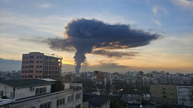 شرکت لبنیانی کاله آمل دچار حریق شد