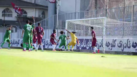 صدرنشینی نساجی مازندران با پیروزی در دربی مازنی تثبیت شد