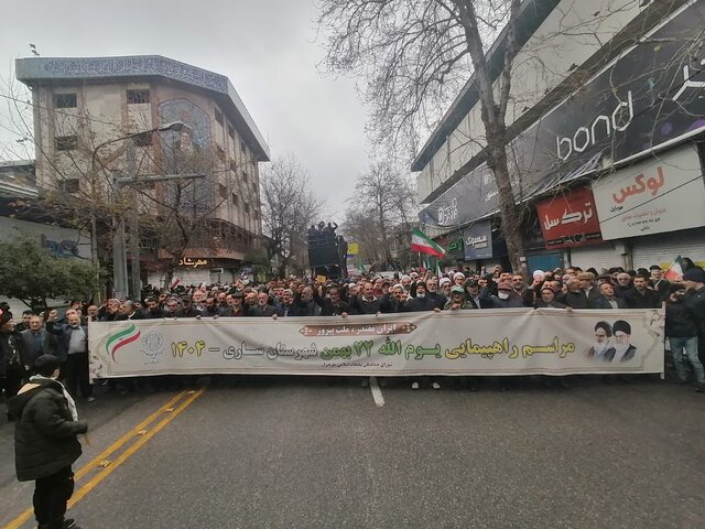 شکوه حضور مردم مازندران در جشن پیروزی انقلاب 22 بهمن