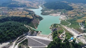 افتتاح پروژه ملی سد گلورد پس از ۱۶ سال/ تأمین آب ۶۱۵ هزار نفر با افتتاح سد گلورد 