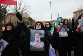 محکومیت جنایات آمریکا و اسرائیل در دانشگاه آزاد اسلامی ساری