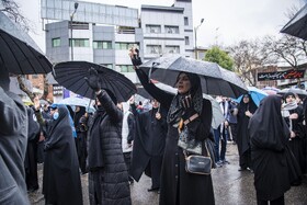 مراسم بیعت با رهبر جدید انقلاب - ساری