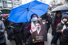 مراسم بیعت با رهبر جدید انقلاب - ساری