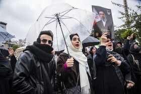 مراسم بیعت با رهبر جدید انقلاب - ساری