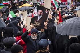 مراسم بیعت با رهبر جدید انقلاب - ساری