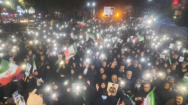 شب قدرِ مقاومت/ آملی‌ها در خط مقدم همبستگی در برابر تجاوز آمریکایی‌-صهیونیستی