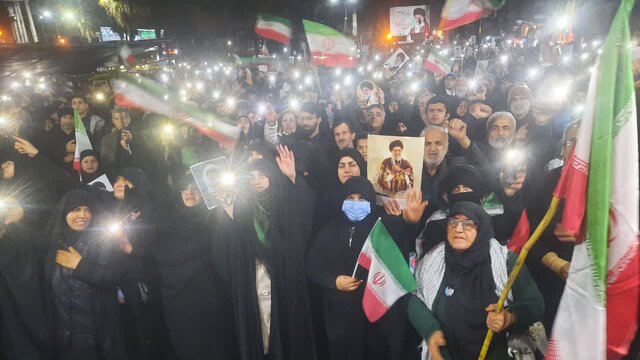 شب قدرِ مقاومت/ آملی‌ها در خط مقدم همبستگی در برابر تجاوز آمریکایی‌-صهیونیستی