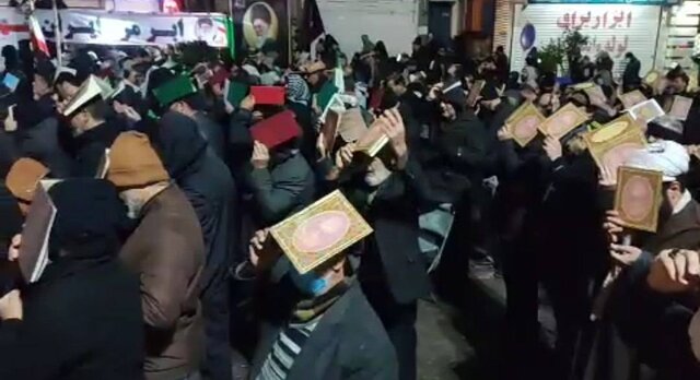 چمستان در سوگ امیرالمؤمنین/عهدی دوباره با آرمان‌های شهدا در شب نوزدهم