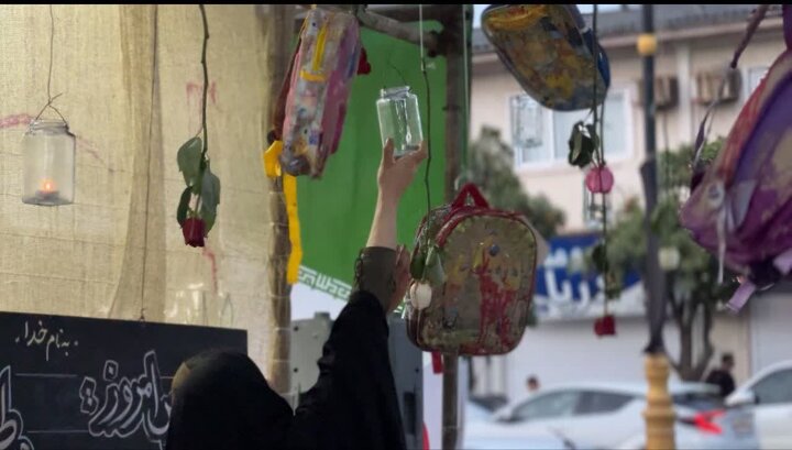 بازآفرینی شورانگیز تاریخ جنگ در رامسر/ ماکت مدرسه «میناب» نماد ایثار شد