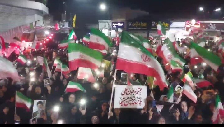 از استمرار حضور مردم دیار علویان در میدان تا اثبات وفاداری به آرمانهای انقلاب