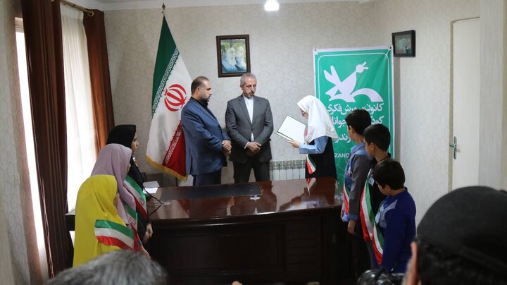 ندای اعتراض کودکان مازندرانی علیه جنایت آمریکا و رژیم صهیونیستی