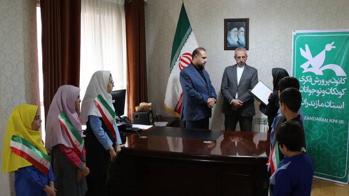 ندای اعتراض کودکان مازندرانی علیه جنایت آمریکا و رژیم صهیونیستی