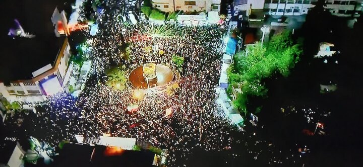 چله‌نشینی مردم مازندران در سوگ رهبر شهید