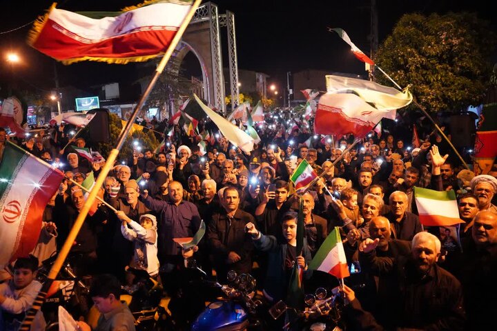 چلهنشینی مردم مازندران در سوگ رهبر شهید