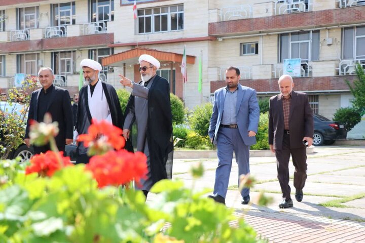 بازدید سرزده رئیس سازمان قضایی نیروهای مسلح از سازمان قضایی مازندران