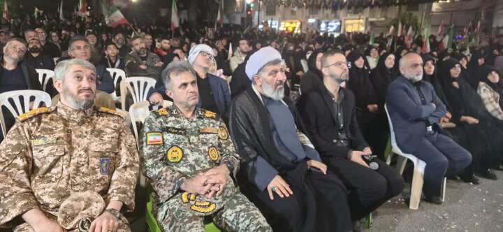 چله‌نشینی مردم مازندران در سوگ رهبر شهید