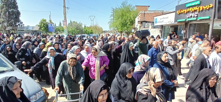 استقبال مردم ساری از جانباز ناوشکن دنا «ناوسروان مجید عمرانی»