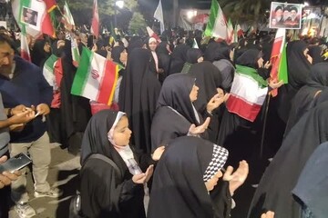 خروش بهاری مردم مازندران در حمایت از وطن
