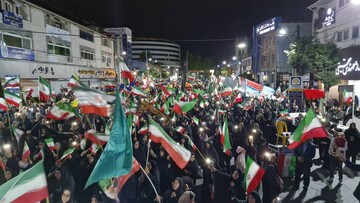 پنجاه و نهمین شب میدان‌داری مازندرانی‌ها در حمایت از تمامیت ارضی ایران