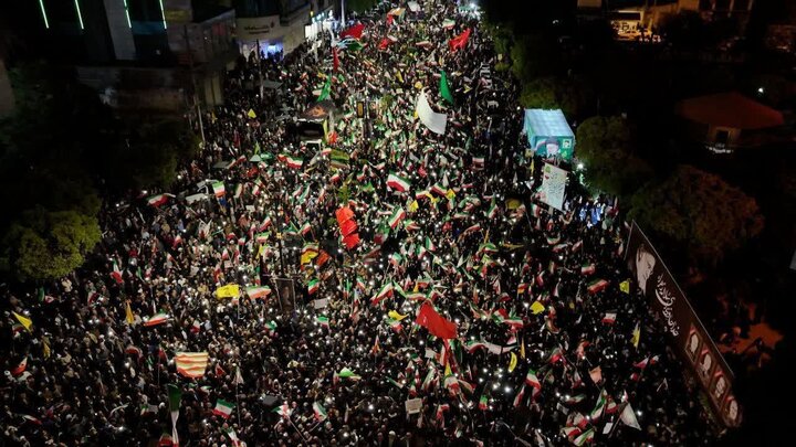 پنجاه و نهمین شب میدان‌داری مازندرانی‌ها در حمایت از تمامیت ارضی ایران