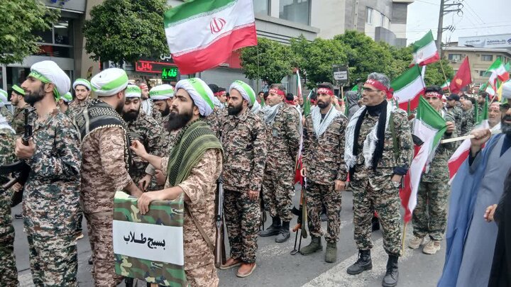برگزای رزمایش سراسری جان فدا برای ایران امام رضایی در بابل