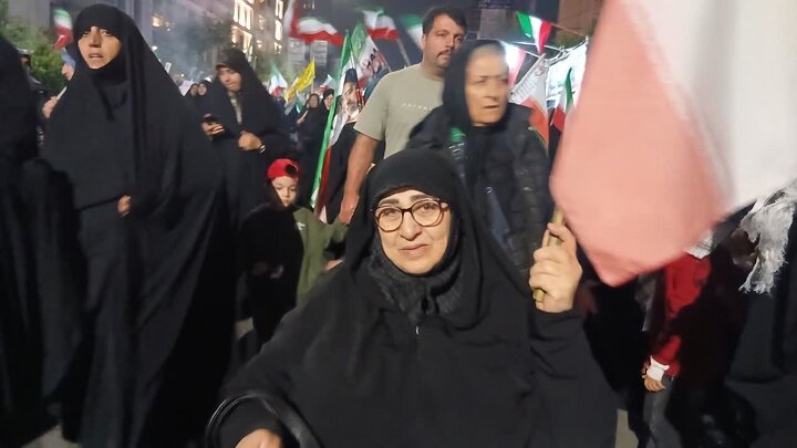 حماسه سازی مازندرانیها در شصت و پنجمین شب همبستگی