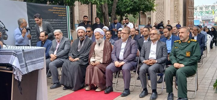 نمایشگاه تبیینی «سربازان صهیون» در ساری گشایش یافت