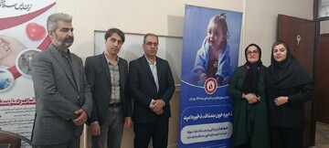 افتتاح دفتر بانک خون بندناف رویان در بهشهر