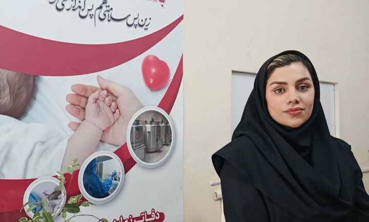 افتتاح دفتر بانک خون بندناف رویان در بهشهر