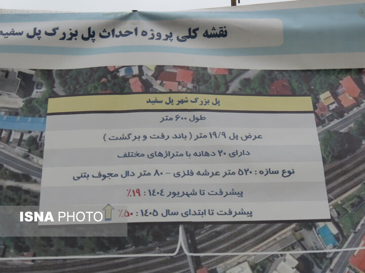 شرط افتتاح پل پل‌سفید تا پایان سال از زبان معاون وزیر: تملک باید حل شود