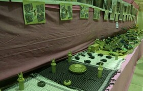 نمایشگاه دستاوردهای بسیج در آذربایجان‌غربی آغاز بکار کرد