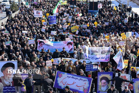 راهپیمایی 22 بهمن در ماکو