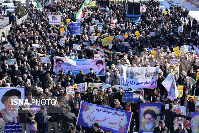 راهپیمایی 22 بهمن در ماکو راهپیمایی 22 بهمن در ماکو