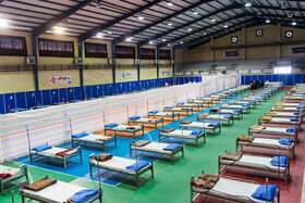 بیمارستان صحرایی ۲۰۰ تختخوابی در ارومیه راه اندازی شد