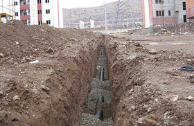 گلایه اهالی یک منطقه ارومیه از ناهماهنگی دو دستگاه در اجرای پروژه عمرانی