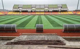 تبدیل ورزشگاه میاندوآب به پیست ماشین سواری کذب است