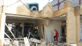 نشت گاز و انفجار منزل مسکونی در ماکو حادثه آفرید