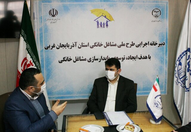 معاون عمرانی استانداری آذربایجان غربی با رئیس جهاد دانشگاهی واحد دیدار کرد