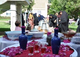 سومین جشنواره گلاب گیری در خوی برگزار شد