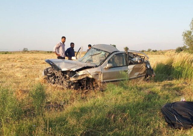 واژگونی خودرو در پلدشت دو فوتی برجای گذاشت