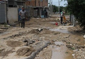 سیل در شاهین دژ جان یک چوپان را گرفت