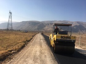 آسفالت ۱۰۵ کیلومتر راه روستایی آذربایجان غربی
