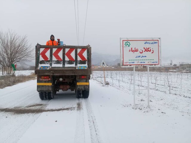 ۹۴ راه روستایی آذربایجان غربی مسدود شد