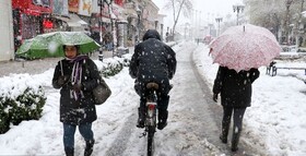پیش بینی بارش متناوب برف و باران در آذربایجان غربی